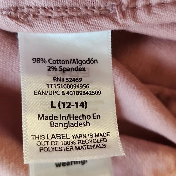 Time and Tru Women's Denim Cotton Jacket Size L 12/14 NWOT never worn - Picture 10 of 13